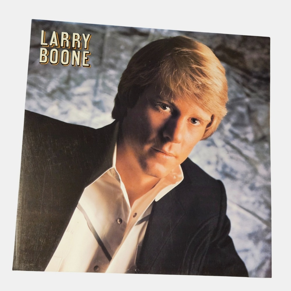 Larry Boone Self Titled Album Vintage 1988 Promo Flat Poster 12x12 Country